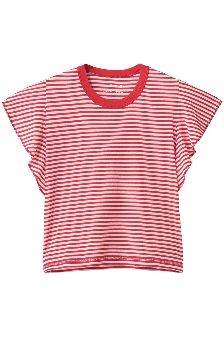 【スリー ドッツ/three dots】の80ストレッチコットン ラッフルタンク インテリア・キッズ・メンズ・レディースファッション・服の通販 founy(ファニー) 　ファッション　Fashion　レディースファッション　Fashion for Women　トップス・カットソー　Cut & Sew Tops　キャミソール&ノースリーブ　Camisoles & Sleeveless Tops　シャツ・ブラウス・オフィスカジュアル　Elegant Blouses & Button-Ups　ロングTシャツ・Tシャツ　Longline T-Shirts & Tees　カットソー・ベーシックTシャツ　Cut-and-Sewn Tops / Stretch Tees & Basics　エレガント 上品　Elegant　キャミソール　Camisole, Spaghetti Strap Top　コンパクト　Compact, Small Size　ショート　Short, Short Length　ストレッチ　Stretch, Stretchy Fabric　タンク　Tank Top, Sleeveless Top　トレンド　Trend, Trending Now　ラッフル　Ruffle, Frill　新作・新入荷　New Arrivals / New In　レッドストライプ|ID: prp329100004932832 ipo3291000000037025073