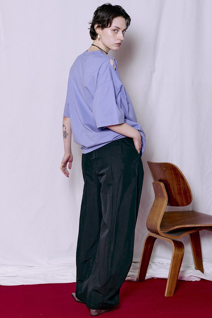 【メゾンスペシャル/MAISON SPECIAL】のAsymmetrical Drape T-Shirt/アシンメトリードレープTEE 人気、トレンドファッション・服の通販 founy(ファニー) 　ファッション　Fashion　レディースファッション　Fashion for Women　トップス・カットソー　Cut & Sew Tops　シャツ・ブラウス・オフィスカジュアル　Elegant Blouses & Button-Ups　ロングTシャツ・Tシャツ　Longline T-Shirts & Tees　カットソー・ベーシックTシャツ　Cut-and-Sewn Tops / Stretch Tees & Basics　カットソー　Cut and Sewn Top　ショート　Short, Short Length　スリット　Slit, Slit Detail　スリーブ　Sleeve, Long Sleeve / Short Sleeve　ドレープ　Drape, Draping Fabric　バランス　Balance, Style Balance　ボトム　Bottoms, Lower Wear　新作・新入荷　New Arrivals / New In　other-4|ID: prp329100004932833 ipo3291000000037025086
