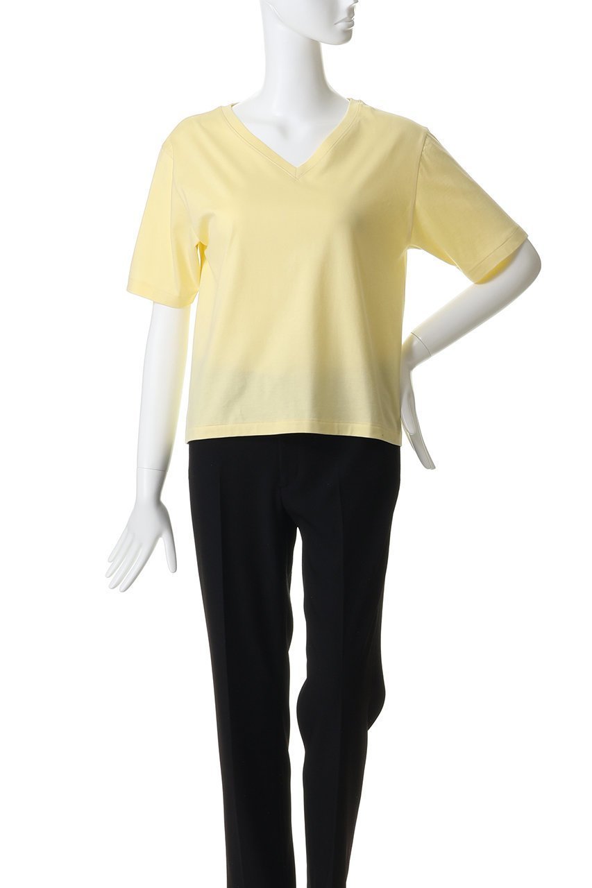 【スリー ドッツ/three dots】のスビン28ジャージー VネックTシャツ 人気、トレンドファッション・服の通販 founy(ファニー) 　ファッション　Fashion　レディースファッション　Fashion for Women　トップス・カットソー　Cut & Sew Tops　シャツ・ブラウス・オフィスカジュアル　Elegant Blouses & Button-Ups　ロングTシャツ・Tシャツ　Longline T-Shirts & Tees　カットソー・ベーシックTシャツ　Cut-and-Sewn Tops / Stretch Tees & Basics　Vネックトップス　V-Neck Tops / V-Cut Neckline Shirts　ショート　Short, Short Length　シンプル　Simple, Minimal　ストレッチ　Stretch, Stretchy Fabric　スリーブ　Sleeve, Long Sleeve / Short Sleeve　新作・新入荷　New Arrivals / New In　other-2|ID: prp329100004932834 ipo3291000000037025095