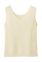 【スリー ドッツ/three dots】のアロア シアー 2WAYタンク エクルベージュ|ID:prp329100004932838