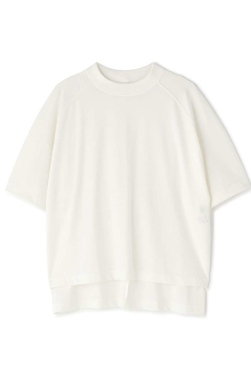 【アドーア/ADORE】のハイゲージコンパクトジャージー半袖 インテリア・キッズ・メンズ・レディースファッション・服の通販 founy(ファニー) 　ファッション　Fashion　レディースファッション　Fashion for Women　トップス・カットソー　Cut & Sew Tops　シャツ・ブラウス・オフィスカジュアル　Elegant Blouses & Button-Ups　ロングTシャツ・Tシャツ　Longline T-Shirts & Tees　カットソー・ベーシックTシャツ　Cut-and-Sewn Tops / Stretch Tees & Basics　なめらか　Smooth, Silky Texture　ショート　Short, Short Length　スリーブ　Sleeve, Long Sleeve / Short Sleeve　半袖　Short Sleeve, Half Sleeve　ホワイト|ID: prp329100004932842 ipo3291000000037025166