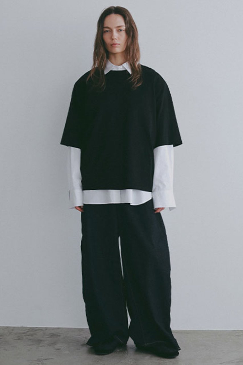 【エトレトウキョウ/ETRE TOKYO】のオーバーサイズクールネスTee 人気、トレンドファッション・服の通販 founy(ファニー) 　ファッション　Fashion　レディースファッション　Fashion for Women　トップス・カットソー　Cut & Sew Tops　シャツ・ブラウス・オフィスカジュアル　Elegant Blouses & Button-Ups　ロングTシャツ・Tシャツ　Longline T-Shirts & Tees　カットソー・ベーシックTシャツ　Cut-and-Sewn Tops / Stretch Tees & Basics　春　Spring　ショート　Short, Short Length　シンプル　Simple, Minimal　ストレート　Straight, Straight Cut　スリーブ　Sleeve, Long Sleeve / Short Sleeve　なめらか　Smooth, Silky Texture　バランス　Balance, Style Balance　プレーン　Plain, Simple　ベーシック　Basic, Essential　リラックス　Relax, Relaxed Fit　S/S・春夏　SS, Spring/Summer, Warm Season　再入荷　Restock / Back in Stock　夏　Summer　エレガント 上品　Elegant　other-3|ID: prp329100004932846 ipo3291000000037025205