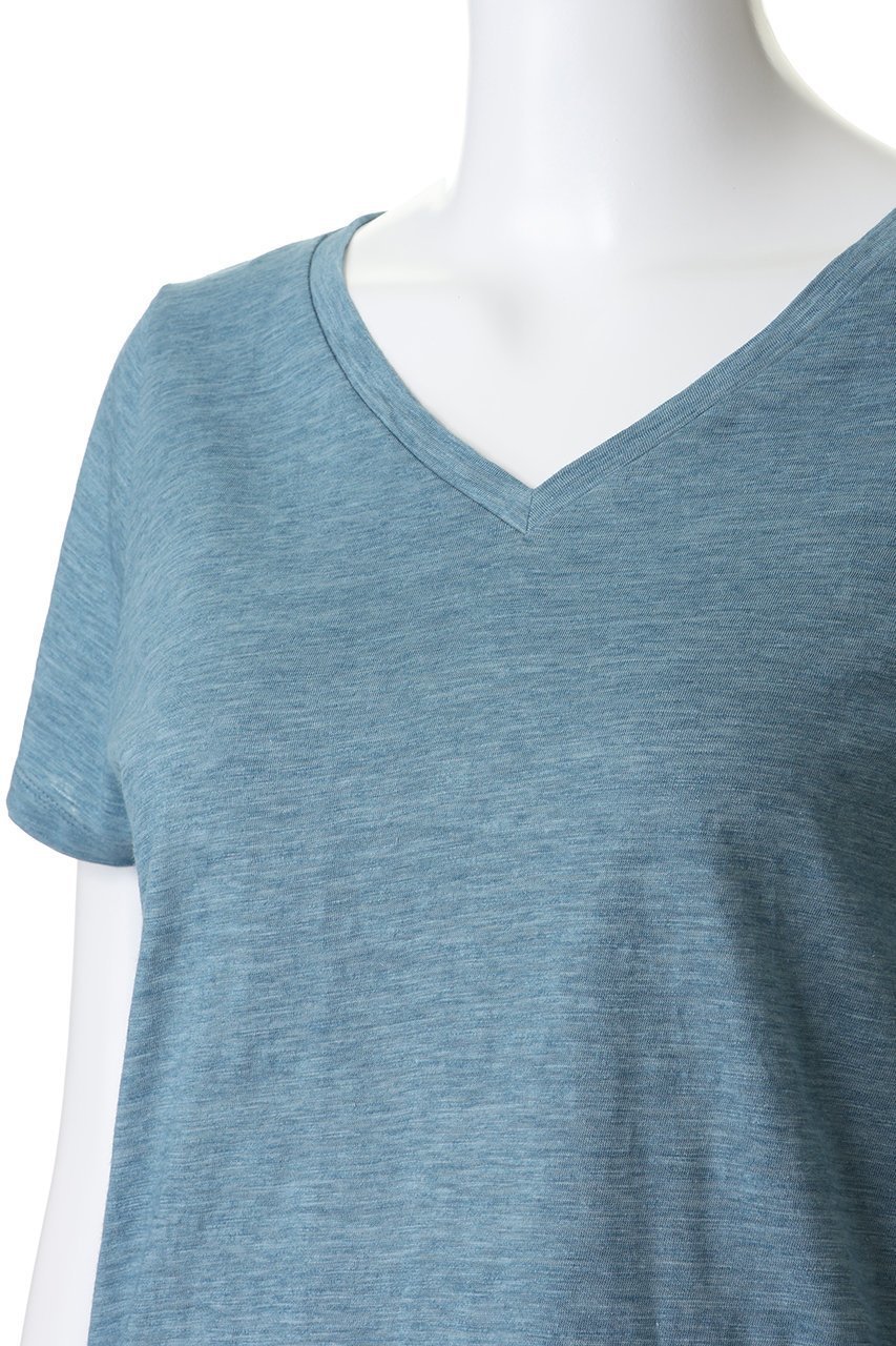 【スリー ドッツ/three dots】のオーガニックスラブ Vネック 人気、トレンドファッション・服の通販 founy(ファニー) 　ファッション　Fashion　レディースファッション　Fashion for Women　トップス・カットソー　Cut & Sew Tops　シャツ・ブラウス・オフィスカジュアル　Elegant Blouses & Button-Ups　ロングTシャツ・Tシャツ　Longline T-Shirts & Tees　カットソー・ベーシックTシャツ　Cut-and-Sewn Tops / Stretch Tees & Basics　Vネックトップス　V-Neck Tops / V-Cut Neckline Shirts　ショート　Short, Short Length　スリーブ　Sleeve, Long Sleeve / Short Sleeve　ハーフ　Half, Half-Length　夏　Summer　新作・新入荷　New Arrivals / New In　春　Spring　S/S・春夏　SS, Spring/Summer, Warm Season　other-5|ID: prp329100004932849 ipo3291000000037025234