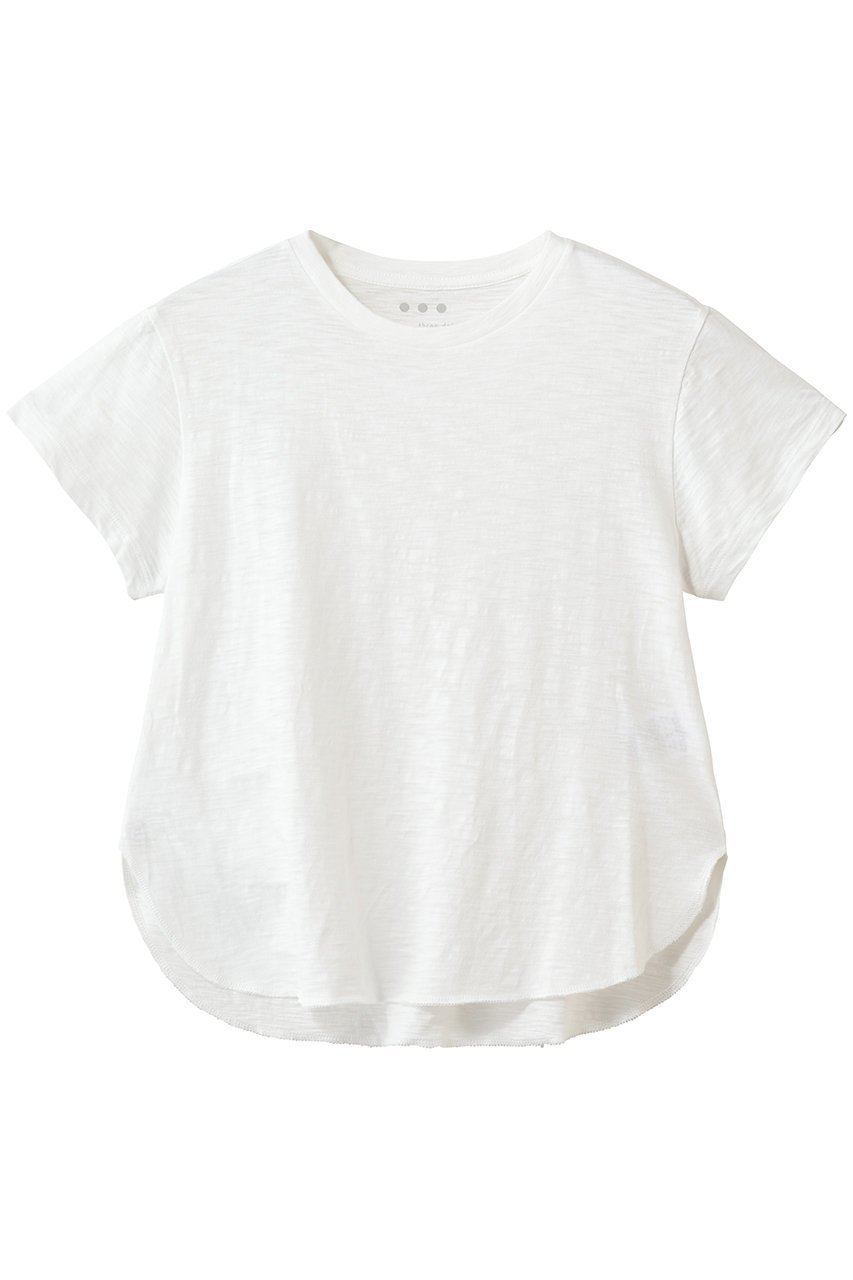 【スリー ドッツ/three dots】のオーガニックスラブ クルーネック 人気、トレンドファッション・服の通販 founy(ファニー) 　ファッション　Fashion　レディースファッション　Fashion for Women　トップス・カットソー　Cut & Sew Tops　シャツ・ブラウス・オフィスカジュアル　Elegant Blouses & Button-Ups　ロングTシャツ・Tシャツ　Longline T-Shirts & Tees　カットソー・ベーシックTシャツ　Cut-and-Sewn Tops / Stretch Tees & Basics　ショート　Short, Short Length　スリーブ　Sleeve, Long Sleeve / Short Sleeve　ハーフ　Half, Half-Length　ラウンド　Round, Round Neck　夏　Summer　新作・新入荷　New Arrivals / New In　春　Spring　S/S・春夏　SS, Spring/Summer, Warm Season　 other-1|ID: prp329100004932850 ipo3291000000037025235