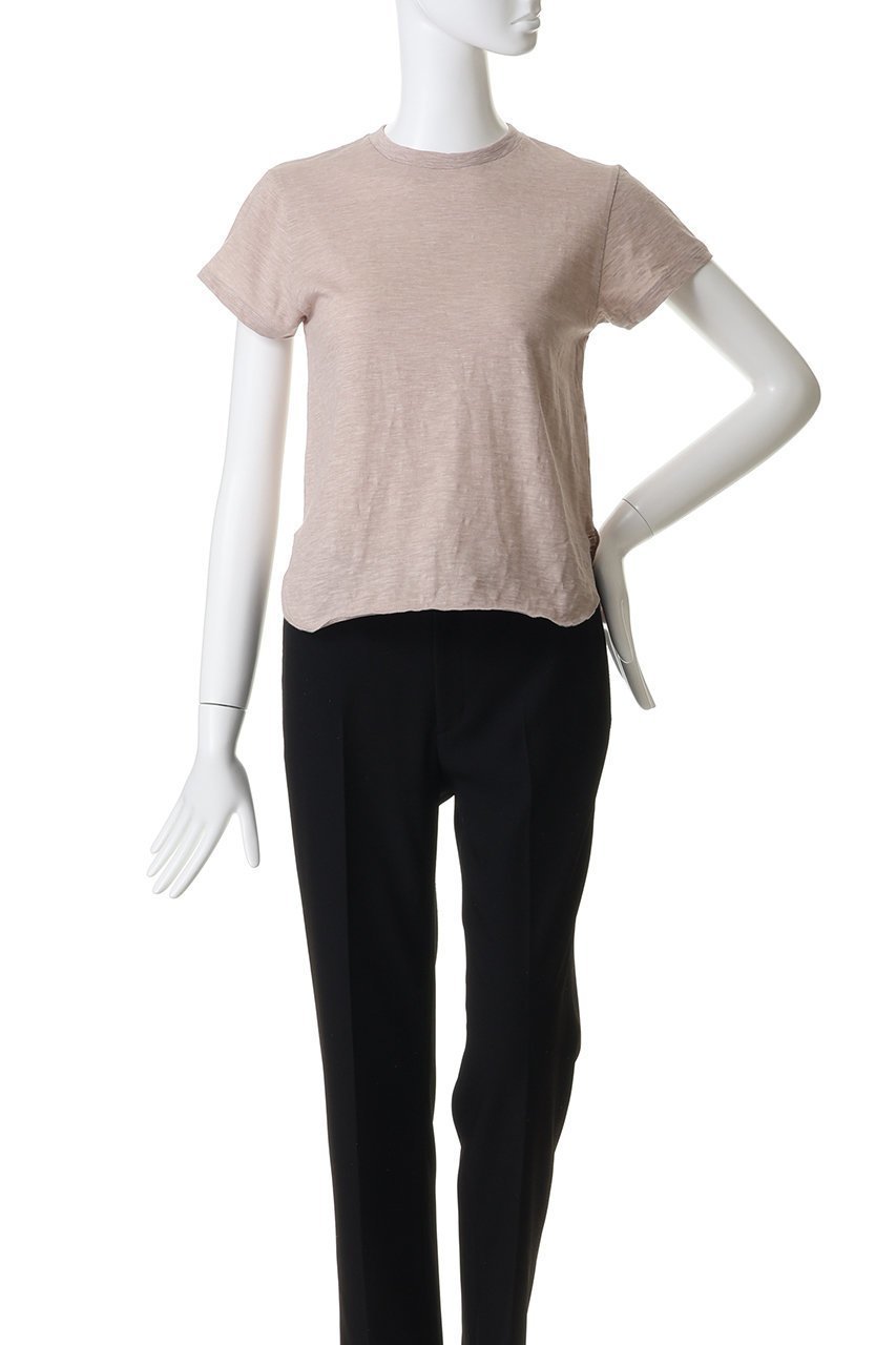 【スリー ドッツ/three dots】のオーガニックスラブ クルーネック 人気、トレンドファッション・服の通販 founy(ファニー) 　ファッション　Fashion　レディースファッション　Fashion for Women　トップス・カットソー　Cut & Sew Tops　シャツ・ブラウス・オフィスカジュアル　Elegant Blouses & Button-Ups　ロングTシャツ・Tシャツ　Longline T-Shirts & Tees　カットソー・ベーシックTシャツ　Cut-and-Sewn Tops / Stretch Tees & Basics　ショート　Short, Short Length　スリーブ　Sleeve, Long Sleeve / Short Sleeve　ハーフ　Half, Half-Length　ラウンド　Round, Round Neck　夏　Summer　新作・新入荷　New Arrivals / New In　春　Spring　S/S・春夏　SS, Spring/Summer, Warm Season　other-2|ID: prp329100004932850 ipo3291000000037025241