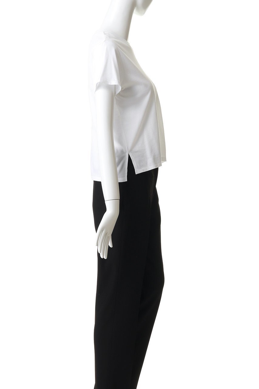 【スリー ドッツ/three dots】のサンデッドジャージー ミニTシャツ 人気、トレンドファッション・服の通販 founy(ファニー) 　ファッション　Fashion　レディースファッション　Fashion for Women　トップス・カットソー　Cut & Sew Tops　シャツ・ブラウス・オフィスカジュアル　Elegant Blouses & Button-Ups　ロングTシャツ・Tシャツ　Longline T-Shirts & Tees　カットソー・ベーシックTシャツ　Cut-and-Sewn Tops / Stretch Tees & Basics　なめらか　Smooth, Silky Texture　コンパクト　Compact, Small Size　ショート　Short, Short Length　スリーブ　Sleeve, Long Sleeve / Short Sleeve　ハーフ　Half, Half-Length　ボックス　Boxy, Box Shape　新作・新入荷　New Arrivals / New In　other-3|ID: prp329100004932852 ipo3291000000037025259