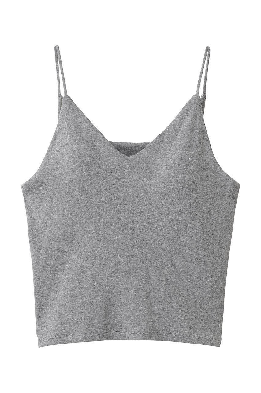 【スリー ドッツ/three dots】のファンデーションコットン ブラキャミソール インテリア・キッズ・メンズ・レディースファッション・服の通販 founy(ファニー) 　ファッション　Fashion　レディースファッション　Fashion for Women　トップス・カットソー　Cut & Sew Tops　キャミソール&ノースリーブ　Camisoles & Sleeveless Tops　シャツ・ブラウス・オフィスカジュアル　Elegant Blouses & Button-Ups　ロングTシャツ・Tシャツ　Longline T-Shirts & Tees　カットソー・ベーシックTシャツ　Cut-and-Sewn Tops / Stretch Tees & Basics　インナー　Innerwear　カーディガン　Cardigan, Knitwear　キャミソール　Camisole, Spaghetti Strap Top　タンク　Tank Top, Sleeveless Top　ラップ　Wrap, Wrap Design　新作・新入荷　New Arrivals / New In　グレー|ID: prp329100004932853 ipo3291000000037025265