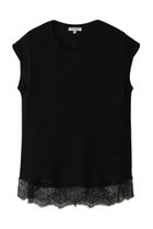 【ブラミンク/BLAMINK】のレースリブノースリーブ 人気、トレンドファッション・服の通販 founy(ファニー) ファッション Fashion レディースファッション Fashion for Women トップス・カットソー Cut & Sew Tops キャミソール&ノースリーブ Camisoles & Sleeveless Tops シャツ・ブラウス・オフィスカジュアル Elegant Blouses & Button-Ups ロングTシャツ・Tシャツ Longline T-Shirts & Tees カットソー・ベーシックTシャツ Cut-and-Sewn Tops / Stretch Tees & Basics インナー Innerwear キャミソール Camisole, Spaghetti Strap Top ショルダー Shoulder, Shoulder Strap シンプル Simple, Minimal ジャケット Jacket, Outerwear タンク Tank Top, Sleeveless Top ノースリーブ Sleeveless, No-Sleeve レース Lace, Lace Fabric エレガント 上品 Elegant 新作・新入荷 New Arrivals / New In thumbnail ブラック|ID: prp329100004932855 ipo3291000000037025284