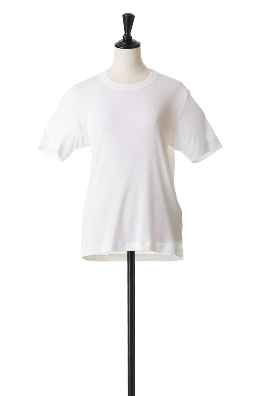 【ブラミンク/BLAMINK】のリブショートスリーブ 人気、トレンドファッション・服の通販 founy(ファニー) 　ファッション　Fashion　レディースファッション　Fashion for Women　トップス・カットソー　Cut & Sew Tops　シャツ・ブラウス・オフィスカジュアル　Elegant Blouses & Button-Ups　ロングTシャツ・Tシャツ　Longline T-Shirts & Tees　カットソー・ベーシックTシャツ　Cut-and-Sewn Tops / Stretch Tees & Basics　インナー　Innerwear　コンパクト　Compact, Small Size　ショート　Short, Short Length　ジャケット　Jacket, Outerwear　スリーブ　Sleeve, Long Sleeve / Short Sleeve　フィット　Fit, Slim Fit　定番　Standard, Basic Item　新作・新入荷　New Arrivals / New In　other-2|ID: prp329100004932856 ipo3291000000037025292