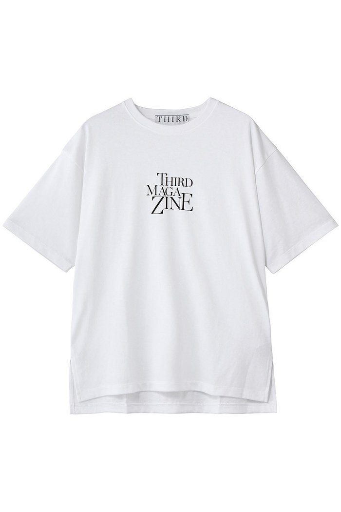 【サードマガジン/THIRD MAGAZINE】のセンターロゴTシャツ インテリア・キッズ・メンズ・レディースファッション・服の通販 founy(ファウニー) https://founy.com/ ファッション Fashion レディースファッション Fashion for Women トップス・カットソー Cut & Sew Tops シャツ・ブラウス・オフィスカジュアル Elegant Blouses & Button-Ups ロングTシャツ・Tシャツ Longline T-Shirts & Tees カットソー・ベーシックTシャツ Cut-and-Sewn Tops / Stretch Tees & Basics インナー Innerwear ショート Short, Short Length シンプル Simple, Minimal ジャケット Jacket, Outerwear スタイリッシュ Stylish, Fashionable スリット Slit, Slit Detail スリーブ Sleeve, Long Sleeve / Short Sleeve センター Center, Center Line |ID: prp329100004932860 ipo3291000000037025320