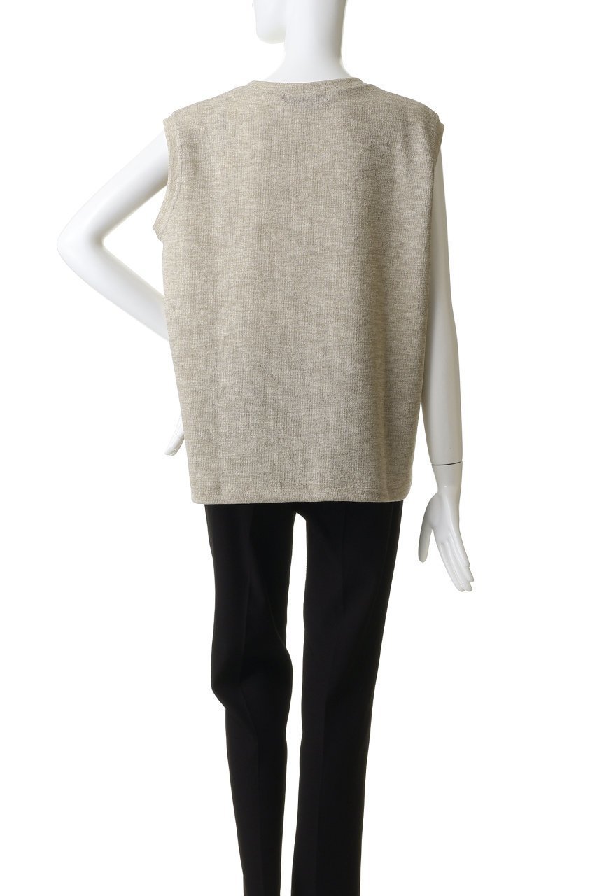 【フローレント/FLORENT】のリネンライクダブルフェイス ジャージートップス 人気、トレンドファッション・服の通販 founy(ファニー) 　ファッション　Fashion　レディースファッション　Fashion for Women　トップス・カットソー　Cut & Sew Tops　キャミソール&ノースリーブ　Camisoles & Sleeveless Tops　シャツ・ブラウス・オフィスカジュアル　Elegant Blouses & Button-Ups　ロングTシャツ・Tシャツ　Longline T-Shirts & Tees　カットソー・ベーシックTシャツ　Cut-and-Sewn Tops / Stretch Tees & Basics　なめらか　Smooth, Silky Texture　キャミソール　Camisole, Spaghetti Strap Top　タンク　Tank Top, Sleeveless Top　トラベル　Travel, Travel Gear　定番　Standard, Basic Item　新作・新入荷　New Arrivals / New In　other-4|ID: prp329100004932864 ipo3291000000037025355