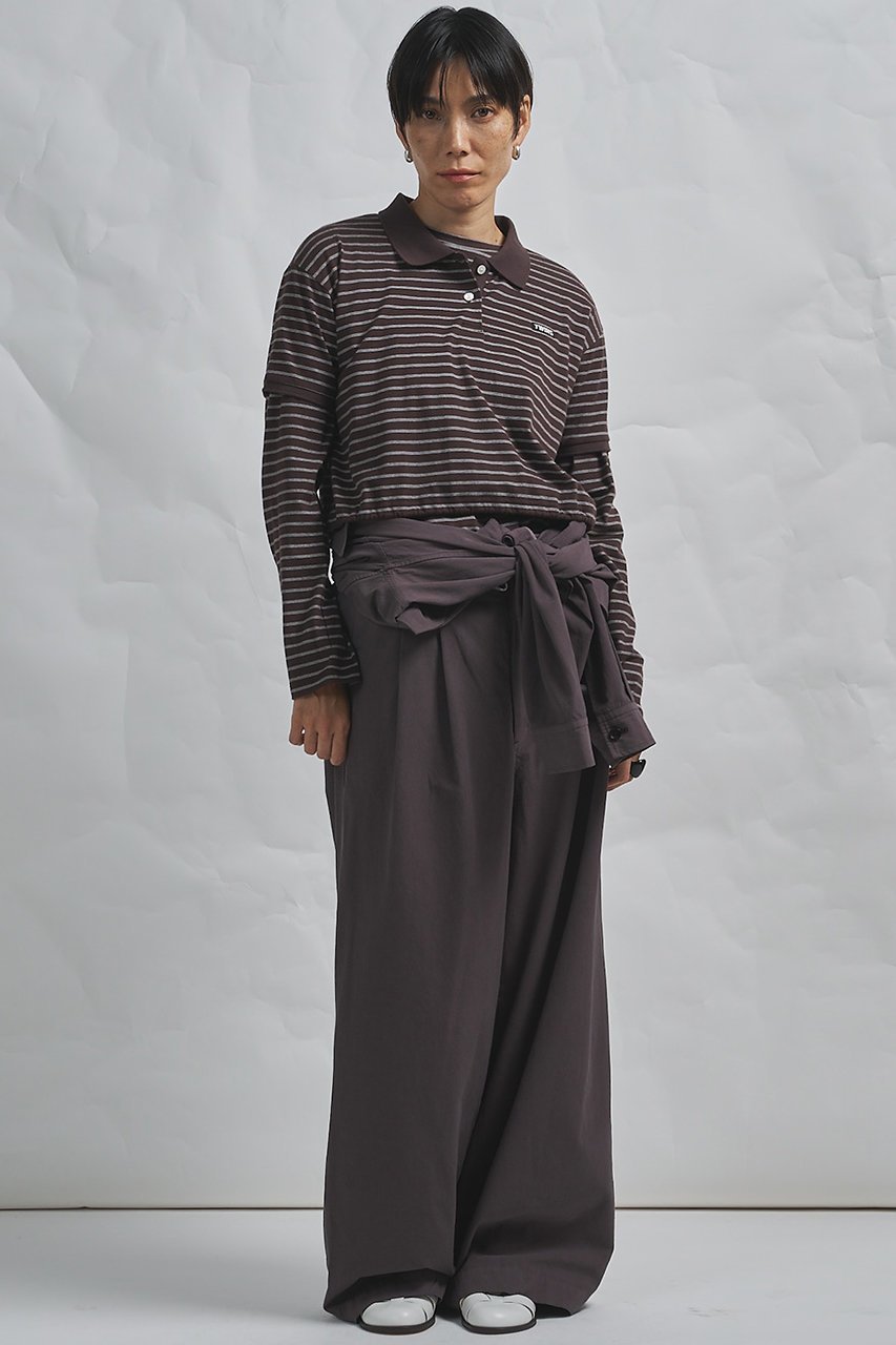 【ウィムガゼット/Whim Gazette】の【GEMINI】バックシャンボーダーカットソー 人気、トレンドファッション・服の通販 founy(ファニー) 　ファッション　Fashion　レディースファッション　Fashion for Women　トップス・カットソー　Cut & Sew Tops　シャツ・ブラウス・オフィスカジュアル　Elegant Blouses & Button-Ups　ロングTシャツ・Tシャツ　Longline T-Shirts & Tees　カットソー・ベーシックTシャツ　Cut-and-Sewn Tops / Stretch Tees & Basics　スリーブ　Sleeve, Long Sleeve / Short Sleeve　ボーダー　Border, Stripe　リラックス　Relax, Relaxed Fit　ロング　Long, Long-Length　other-7|ID: prp329100004932865 ipo3291000000037025368