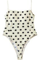 【メゾンスペシャル/MAISON SPECIAL】のCup-in Dot Bodysuit/カップインドットボディースーツ WHT(ホワイト)|ID: prp329100004932867 ipo3291000000037025383