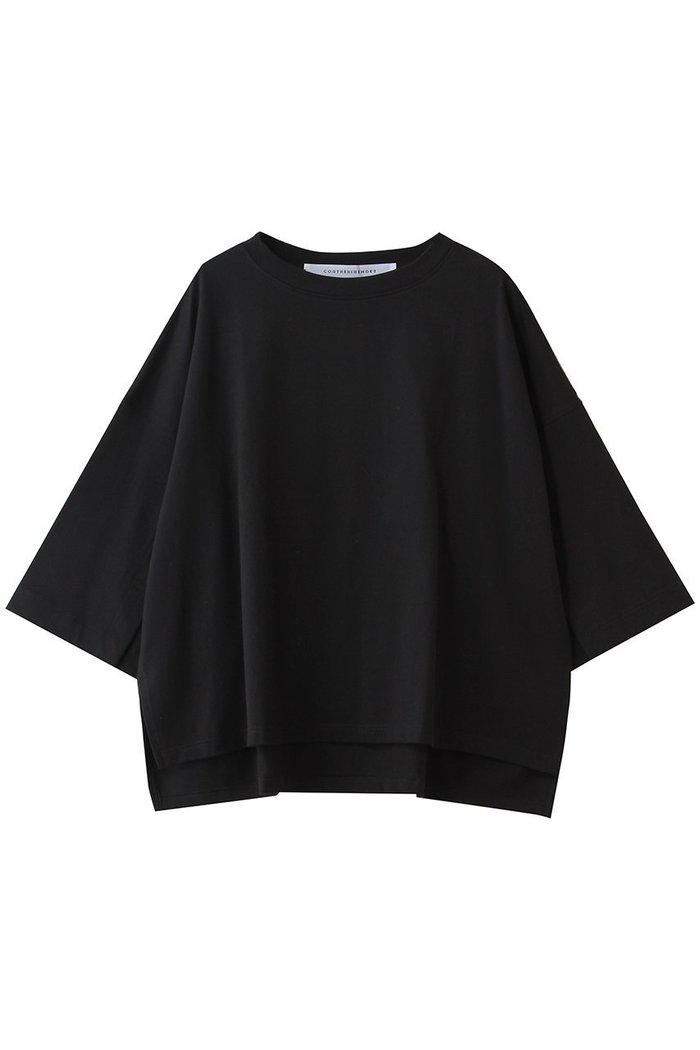 【プルミエ アロンディスモン/1er Arrondissement】の【COGTHEBIGSMOKE 】“NOELLA”Tシャツ インテリア・キッズ・メンズ・レディースファッション・服の通販 founy(ファウニー) https://founy.com/ ファッション Fashion レディースファッション Fashion for Women トップス・カットソー Cut & Sew Tops シャツ・ブラウス・オフィスカジュアル Elegant Blouses & Button-Ups ロングTシャツ・Tシャツ Longline T-Shirts & Tees カットソー・ベーシックTシャツ Cut-and-Sewn Tops / Stretch Tees & Basics ショルダー Shoulder, Shoulder Strap ショート Short, Short Length シンプル Simple, Minimal スリット Slit, Slit Detail スリーブ Sleeve, Long Sleeve / Short Sleeve トレンド Trend, Trending Now ドロップ Drop Shoulder, Dropped Style フォルム Silhouette, Form |ID: prp329100004932869 ipo3291000000037025399