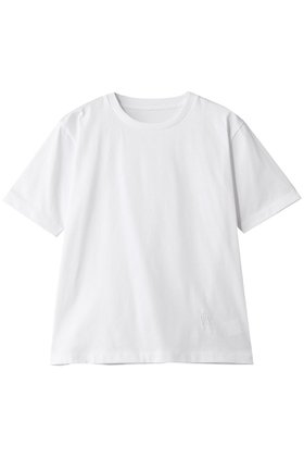 【デザイン ワークス/DESIGN WORKS】のプレミアムコットンクチュールTシャツ 大人の最旬トレンドファッション＆コーディネート founy(ファウニー) ファッション Fashion レディースファッション Fashion for Women トップス・カットソー Cut & Sew Tops シャツ・ブラウス・オフィスカジュアル Elegant Blouses & Button-Ups ロングTシャツ・Tシャツ Longline T-Shirts & Tees カットソー・ベーシックTシャツ Cut-and-Sewn Tops / Stretch Tees & Basics シェイプ Shape, Slim Fit ショート Short, Short Length スリーブ Sleeve, Long Sleeve / Short Sleeve ハーフ Half, Half-Length |ID:prp329100004932872