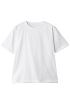 【デザイン ワークス/DESIGN WORKS】のプレミアムコットンクチュールTシャツ 人気、トレンドファッション・服の通販 founy(ファニー) ファッション Fashion レディースファッション Fashion for Women トップス・カットソー Cut & Sew Tops シャツ・ブラウス・オフィスカジュアル Elegant Blouses & Button-Ups ロングTシャツ・Tシャツ Longline T-Shirts & Tees カットソー・ベーシックTシャツ Cut-and-Sewn Tops / Stretch Tees & Basics シェイプ Shape, Slim Fit ショート Short, Short Length スリーブ Sleeve, Long Sleeve / Short Sleeve ハーフ Half, Half-Length 新作・新入荷 New Arrivals / New In thumbnail ホワイト|ID: prp329100004932872 ipo3291000000037025427