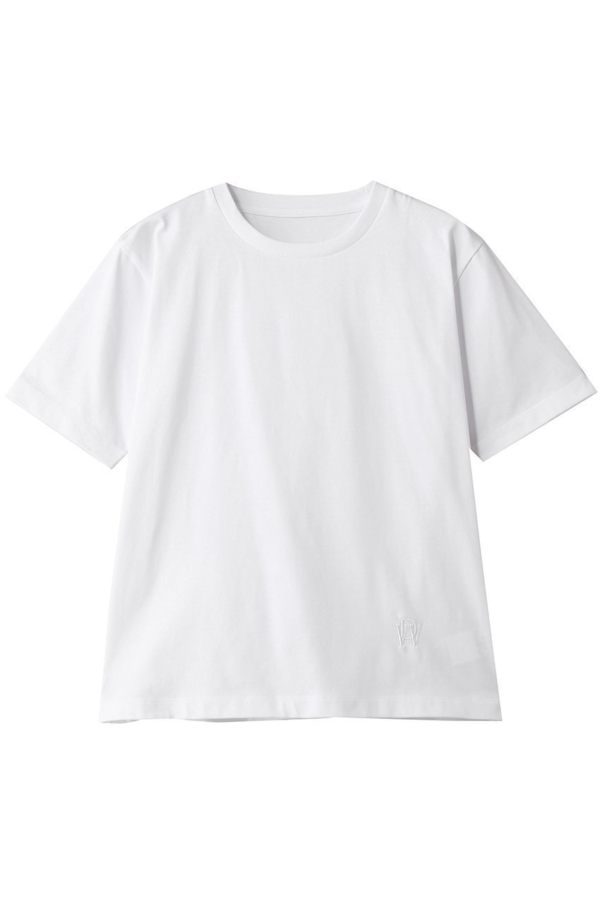 【デザイン ワークス/DESIGN WORKS】のプレミアムコットンクチュールTシャツ インテリア・キッズ・メンズ・レディースファッション・服の通販 founy(ファニー) 　ファッション　Fashion　レディースファッション　Fashion for Women　トップス・カットソー　Cut & Sew Tops　シャツ・ブラウス・オフィスカジュアル　Elegant Blouses & Button-Ups　ロングTシャツ・Tシャツ　Longline T-Shirts & Tees　カットソー・ベーシックTシャツ　Cut-and-Sewn Tops / Stretch Tees & Basics　シェイプ　Shape, Slim Fit　ショート　Short, Short Length　スリーブ　Sleeve, Long Sleeve / Short Sleeve　ハーフ　Half, Half-Length　新作・新入荷　New Arrivals / New In　ホワイト|ID: prp329100004932872 ipo3291000000037025427