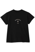 【エムエム6 メゾン マルタン マルジェラ/MM6 Maison Martin Margiela】のロゴプリントTシャツ 人気、トレンドファッション・服の通販 founy(ファニー) ファッション Fashion レディースファッション Fashion for Women トップス・カットソー Cut & Sew Tops シャツ・ブラウス・オフィスカジュアル Elegant Blouses & Button-Ups ロングTシャツ・Tシャツ Longline T-Shirts & Tees カットソー・ベーシックTシャツ Cut-and-Sewn Tops / Stretch Tees & Basics コンパクト Compact, Small Size ショート Short, Short Length スタイリッシュ Stylish, Fashionable スリーブ Sleeve, Long Sleeve / Short Sleeve ハーフ Half, Half-Length プリント Print, Printed Pattern 新作・新入荷 New Arrivals / New In thumbnail ブラック|ID: prp329100004932873 ipo3291000000037025438