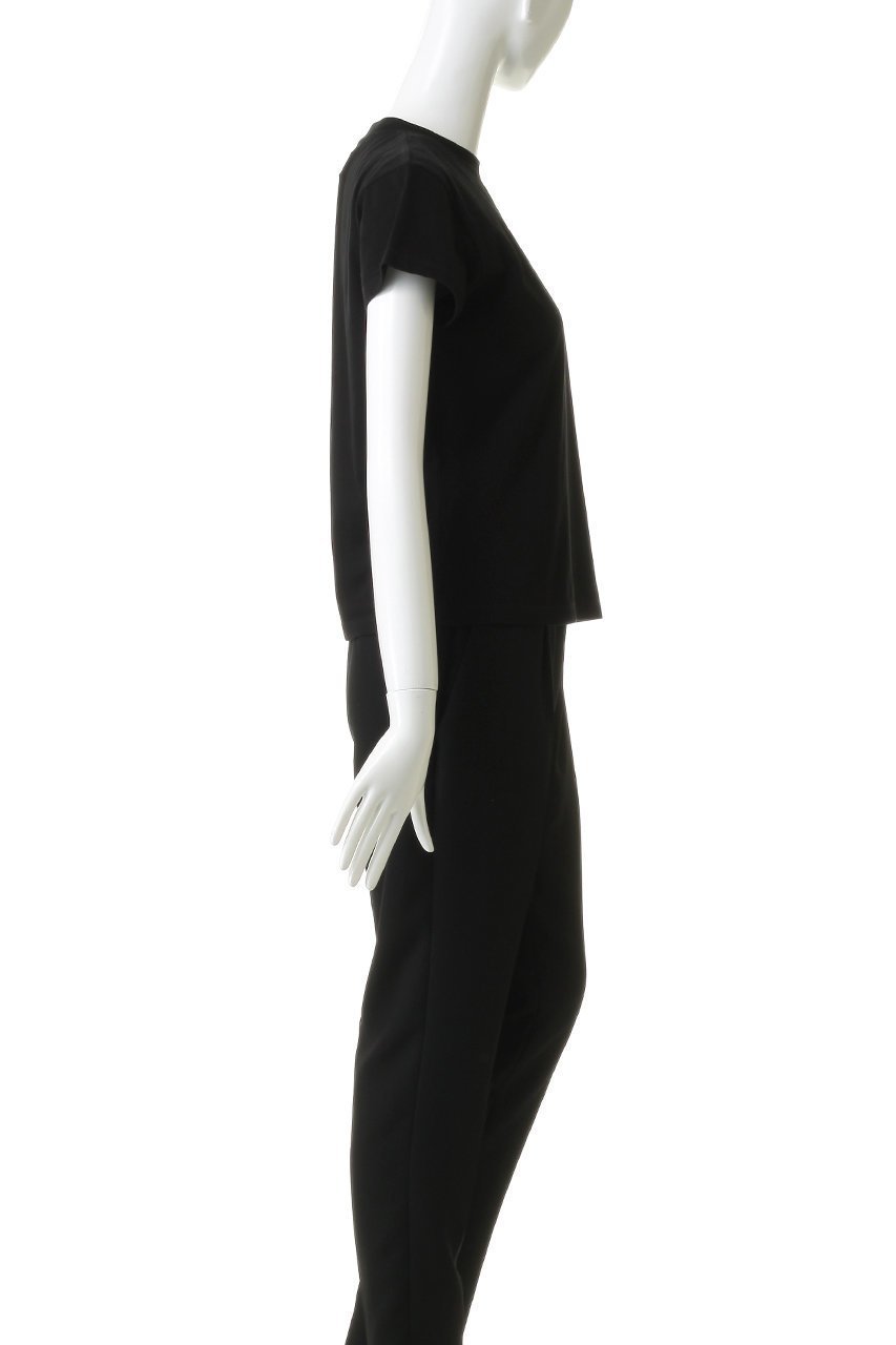 【エムエム6 メゾン マルタン マルジェラ/MM6 Maison Martin Margiela】のロゴプリントTシャツ 人気、トレンドファッション・服の通販 founy(ファニー) 　ファッション　Fashion　レディースファッション　Fashion for Women　トップス・カットソー　Cut & Sew Tops　シャツ・ブラウス・オフィスカジュアル　Elegant Blouses & Button-Ups　ロングTシャツ・Tシャツ　Longline T-Shirts & Tees　カットソー・ベーシックTシャツ　Cut-and-Sewn Tops / Stretch Tees & Basics　コンパクト　Compact, Small Size　ショート　Short, Short Length　スタイリッシュ　Stylish, Fashionable　スリーブ　Sleeve, Long Sleeve / Short Sleeve　ハーフ　Half, Half-Length　プリント　Print, Printed Pattern　新作・新入荷　New Arrivals / New In　other-3|ID: prp329100004932873 ipo3291000000037025440