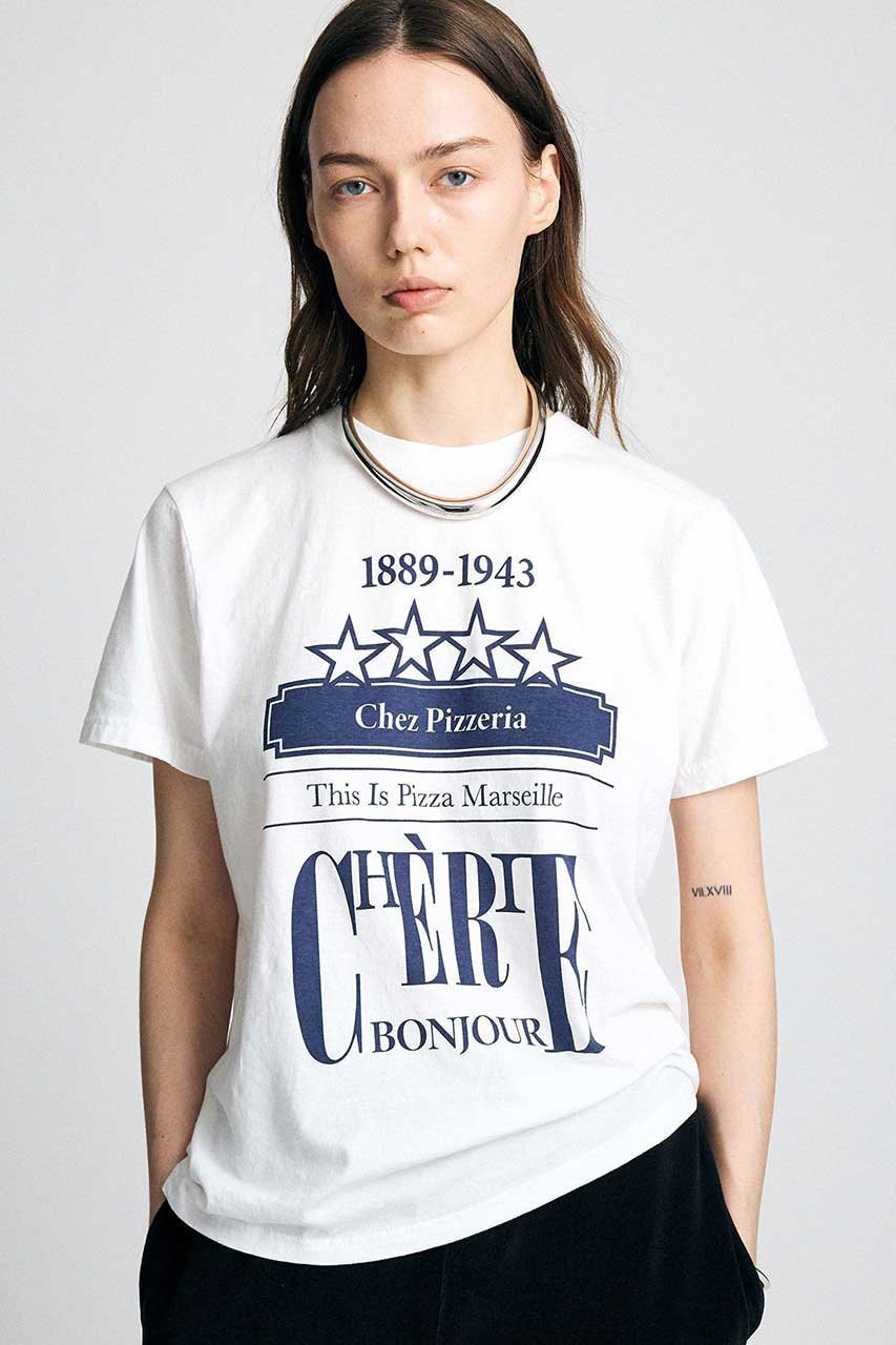 【ブリル/BRILL】のPizzeria Tシャツ 人気、トレンドファッション・服の通販 founy(ファニー) 　ファッション　Fashion　レディースファッション　Fashion for Women　トップス・カットソー　Cut & Sew Tops　シャツ・ブラウス・オフィスカジュアル　Elegant Blouses & Button-Ups　ロングTシャツ・Tシャツ　Longline T-Shirts & Tees　カットソー・ベーシックTシャツ　Cut-and-Sewn Tops / Stretch Tees & Basics　ショート　Short, Short Length　スリーブ　Sleeve, Long Sleeve / Short Sleeve　プリント　Print, Printed Pattern　ヴィンテージ　Vintage Style　新作・新入荷　New Arrivals / New In　 other-1|ID: prp329100004932875 ipo3291000000037025451