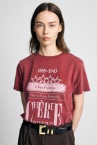 【ブリル/BRILL】のPizzeria Tシャツ 人気、トレンドファッション・服の通販 founy(ファニー) ファッション Fashion レディースファッション Fashion for Women トップス・カットソー Cut & Sew Tops シャツ・ブラウス・オフィスカジュアル Elegant Blouses & Button-Ups ロングTシャツ・Tシャツ Longline T-Shirts & Tees カットソー・ベーシックTシャツ Cut-and-Sewn Tops / Stretch Tees & Basics ショート Short, Short Length スリーブ Sleeve, Long Sleeve / Short Sleeve プリント Print, Printed Pattern ヴィンテージ Vintage Style 新作・新入荷 New Arrivals / New In thumbnail ボルドー|ID: prp329100004932875 ipo3291000000037025453