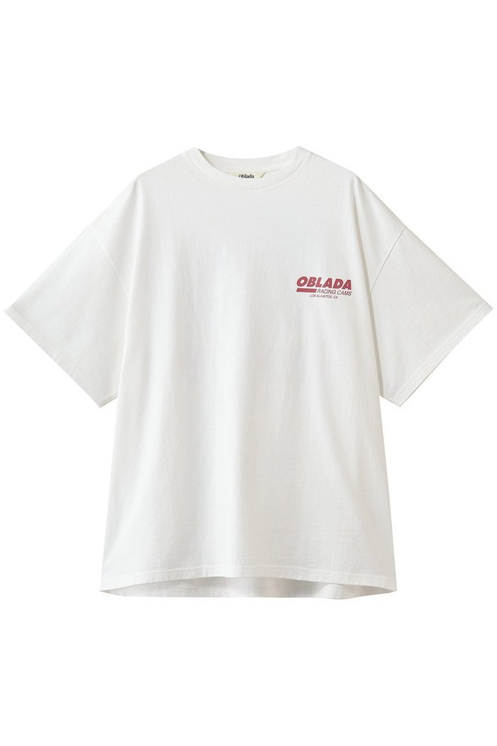 【オブラダ/Oblada】のOblada RACING Tシャツ インテリア・キッズ・メンズ・レディースファッション・服の通販 founy(ファウニー) https://founy.com/ ファッション Fashion レディースファッション Fashion for Women トップス・カットソー Cut & Sew Tops シャツ・ブラウス・オフィスカジュアル Elegant Blouses & Button-Ups ロングTシャツ・Tシャツ Longline T-Shirts & Tees カットソー・ベーシックTシャツ Cut-and-Sewn Tops / Stretch Tees & Basics グラフィック Graphic, Graphic Design ショルダー Shoulder, Shoulder Strap ショート Short, Short Length スリーブ Sleeve, Long Sleeve / Short Sleeve ドロップ Drop Shoulder, Dropped Style プリント Print, Printed Pattern リラックス Relax, Relaxed Fit 新作・新入荷 New Arrivals / New In |ID: prp329100004932879 ipo3291000000037025483