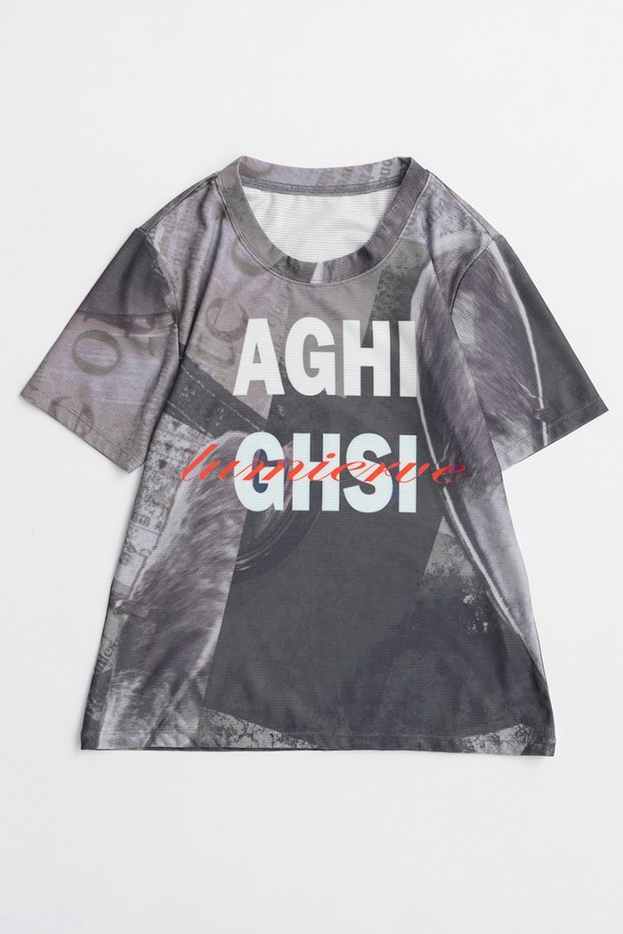 【メゾンスペシャル/MAISON SPECIAL】のMesh Print Compact T-Shirt/メッシュプリントコンパクトTシャツ インテリア・キッズ・メンズ・レディースファッション・服の通販 founy(ファウニー) https://founy.com/ ファッション Fashion レディースファッション Fashion for Women トップス・カットソー Cut & Sew Tops シャツ・ブラウス・オフィスカジュアル Elegant Blouses & Button-Ups ロングTシャツ・Tシャツ Longline T-Shirts & Tees カットソー・ベーシックTシャツ Cut-and-Sewn Tops / Stretch Tees & Basics インナー Innerwear コンパクト Compact, Small Size ショート Short, Short Length スリーブ Sleeve, Long Sleeve / Short Sleeve バランス Balance, Style Balance フィット Fit, Slim Fit プリント Print, Printed Pattern ボトム Bottoms, Lower Wear メッシュ Mesh, Net Fabric ワイド Wide, Wide Fit 夏 Summer 新作・新入荷 New Arrivals / New In |ID: prp329100004932881 ipo3291000000037025496