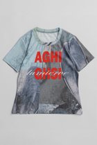 【メゾンスペシャル/MAISON SPECIAL】のMesh Print Compact T-Shirt/メッシュプリントコンパクトTシャツ BLU(ブルー)|ID: prp329100004932881 ipo3291000000037025498