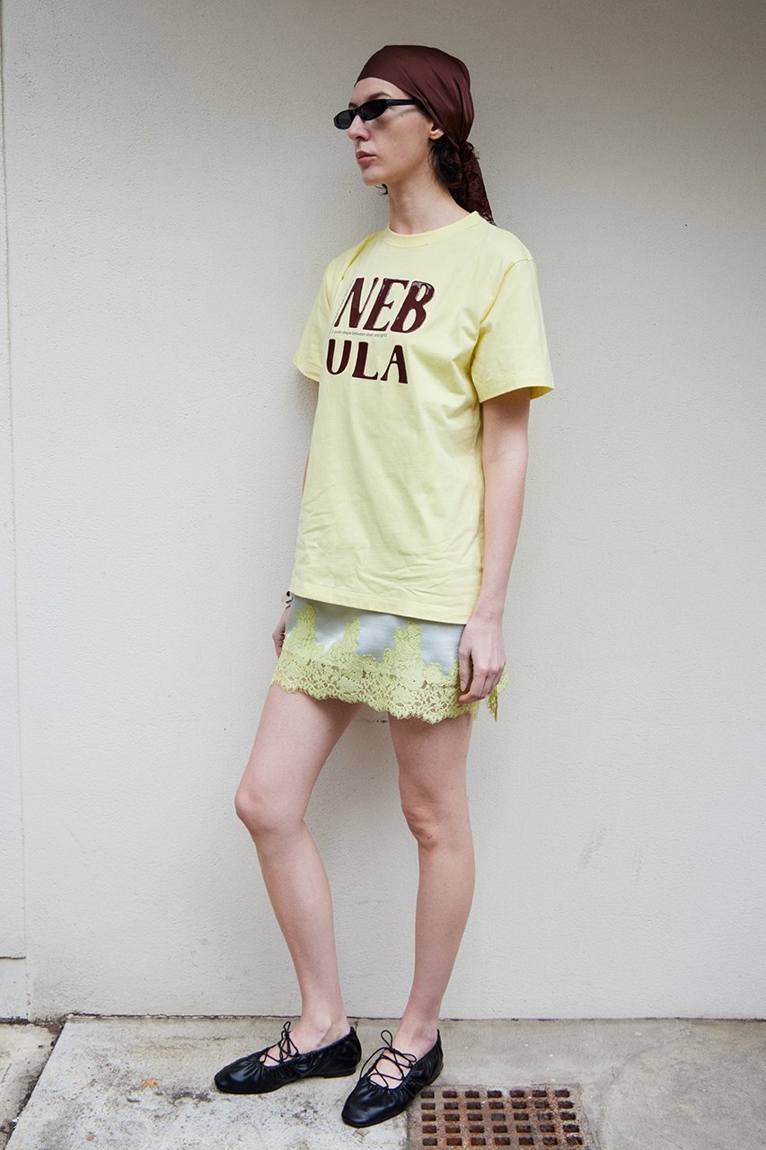 【メゾンスペシャル/MAISON SPECIAL】のNEBULA Logo T-Shirt/NEBULAロゴTシャツ 人気、トレンドファッション・服の通販 founy(ファニー) 　ファッション　Fashion　レディースファッション　Fashion for Women　トップス・カットソー　Cut & Sew Tops　シャツ・ブラウス・オフィスカジュアル　Elegant Blouses & Button-Ups　ロングTシャツ・Tシャツ　Longline T-Shirts & Tees　カットソー・ベーシックTシャツ　Cut-and-Sewn Tops / Stretch Tees & Basics　インナー　Innerwear　ショート　Short, Short Length　シルバー　Silver, Metallic Silver　シンプル　Simple, Minimal　ジャケット　Jacket, Outerwear　スリーブ　Sleeve, Long Sleeve / Short Sleeve　フロント　Front, Front Design　プリント　Print, Printed Pattern　ベーシック　Basic, Essential　定番　Standard, Basic Item　新作・新入荷　New Arrivals / New In　other-3|ID: prp329100004932882 ipo3291000000037025509