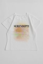 【メゾンスペシャル/MAISON SPECIAL】のSERENDIPTY T-Shirt/SERENDIPTY Tシャツ 人気、トレンドファッション・服の通販 founy(ファニー) ファッション Fashion レディースファッション Fashion for Women トップス・カットソー Cut & Sew Tops シャツ・ブラウス・オフィスカジュアル Elegant Blouses & Button-Ups ロングTシャツ・Tシャツ Longline T-Shirts & Tees カットソー・ベーシックTシャツ Cut-and-Sewn Tops / Stretch Tees & Basics グラフィック Graphic, Graphic Design ショート Short, Short Length シンプル Simple, Minimal スリーブ Sleeve, Long Sleeve / Short Sleeve バランス Balance, Style Balance ボトム Bottoms, Lower Wear 新作・新入荷 New Arrivals / New In thumbnail WHT(ホワイト)|ID: prp329100004932883 ipo3291000000037025515