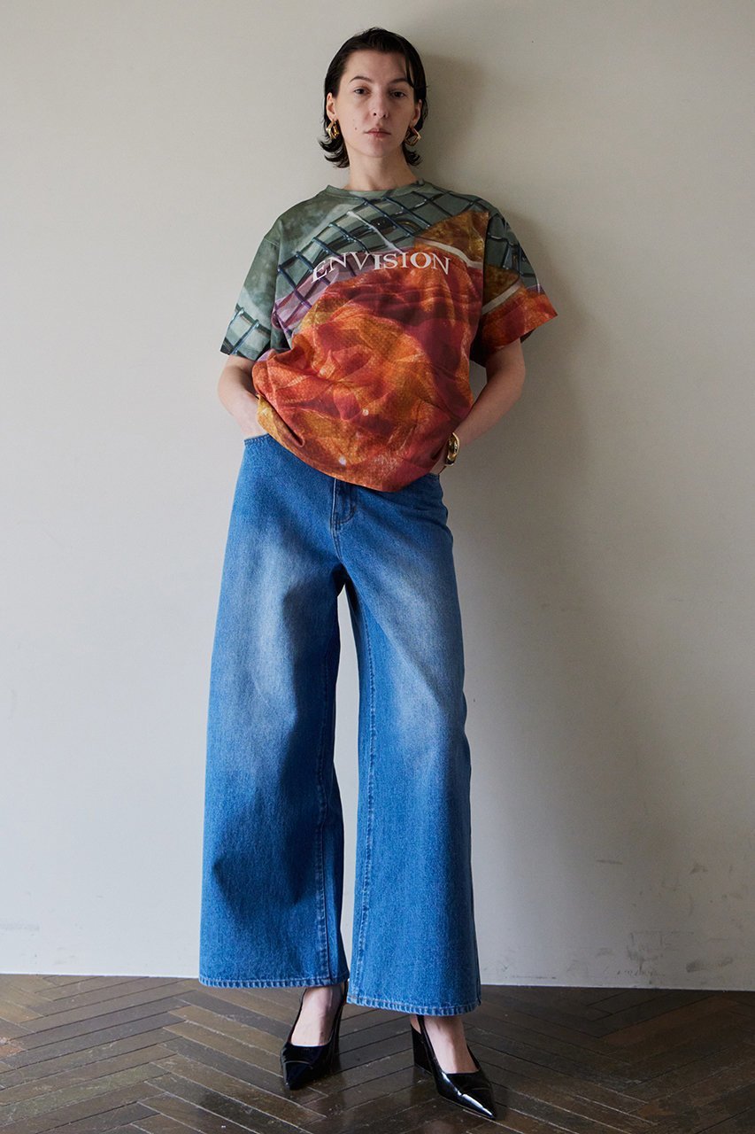 【メゾンスペシャル/MAISON SPECIAL】のFabric Photo Over T-Shirt/ファブリックフォトオーバーTEE 人気、トレンドファッション・服の通販 founy(ファニー) 　ファッション　Fashion　レディースファッション　Fashion for Women　トップス・カットソー　Cut & Sew Tops　シャツ・ブラウス・オフィスカジュアル　Elegant Blouses & Button-Ups　ロングTシャツ・Tシャツ　Longline T-Shirts & Tees　カットソー・ベーシックTシャツ　Cut-and-Sewn Tops / Stretch Tees & Basics　グラフィック　Graphic, Graphic Design　ショート　Short, Short Length　シンプル　Simple, Minimal　スリーブ　Sleeve, Long Sleeve / Short Sleeve　バランス　Balance, Style Balance　フロント　Front, Front Design　プリント　Print, Printed Pattern　おすすめ　Recommended / Our Picks　新作・新入荷　New Arrivals / New In　other-8|ID: prp329100004932885 ipo3291000000037025537