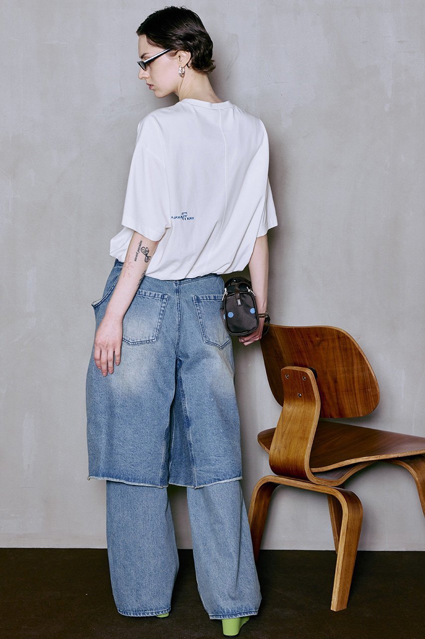 【メゾンスペシャル/MAISON SPECIAL】のBalloon T-Shirt/バルーンTシャツ 人気、トレンドファッション・服の通販 founy(ファニー) 　ファッション　Fashion　レディースファッション　Fashion for Women　トップス・カットソー　Cut & Sew Tops　シャツ・ブラウス・オフィスカジュアル　Elegant Blouses & Button-Ups　ロングTシャツ・Tシャツ　Longline T-Shirts & Tees　カットソー・ベーシックTシャツ　Cut-and-Sewn Tops / Stretch Tees & Basics　ショート　Short, Short Length　シンプル　Simple, Minimal　スリーブ　Sleeve, Long Sleeve / Short Sleeve　バランス　Balance, Style Balance　バルーン　Balloon, Balloon Silhouette　フォルム　Silhouette, Form　フロント　Front, Front Design　ボトム　Bottoms, Lower Wear　リラックス　Relax, Relaxed Fit　ヴィンテージ　Vintage Style　新作・新入荷　New Arrivals / New In　other-4|ID: prp329100004932887 ipo3291000000037025556