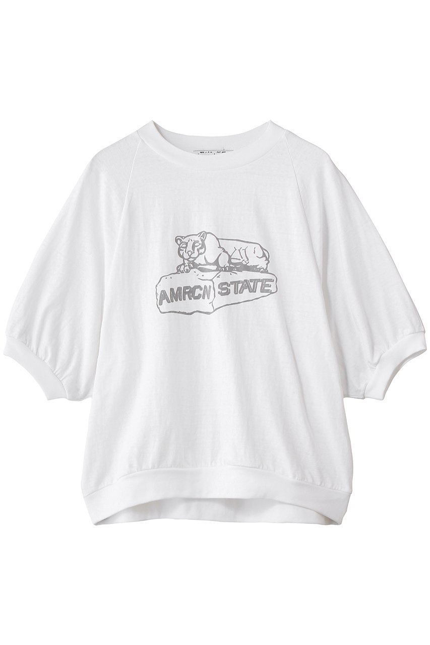 【アメリカーナ/Americana】の【ELLE SHOP限定】アニマルプリントTシャツ 人気、トレンドファッション・服の通販 founy(ファニー) 　ファッション　Fashion　レディースファッション　Fashion for Women　トップス・カットソー　Cut & Sew Tops　シャツ・ブラウス・オフィスカジュアル　Elegant Blouses & Button-Ups　ロングTシャツ・Tシャツ　Longline T-Shirts & Tees　カットソー・ベーシックTシャツ　Cut-and-Sewn Tops / Stretch Tees & Basics　アニマル　Animal Print　ショート　Short, Short Length　シンプル　Simple, Minimal　スリーブ　Sleeve, Long Sleeve / Short Sleeve　プリント　Print, Printed Pattern　ボトム　Bottoms, Lower Wear　新作・新入荷　New Arrivals / New In　 other-1|ID: prp329100004932890 ipo3291000000037025577
