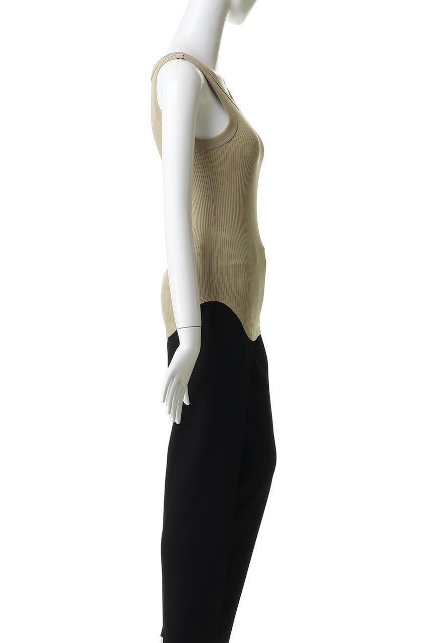 【デパリエ/DEPAREILLE】のオーガニックコットンリブタンクトップ 人気、トレンドファッション・服の通販 founy(ファニー) 　ファッション　Fashion　レディースファッション　Fashion for Women　トップス・カットソー　Cut & Sew Tops　キャミソール&ノースリーブ　Camisoles & Sleeveless Tops　シャツ・ブラウス・オフィスカジュアル　Elegant Blouses & Button-Ups　ロングTシャツ・Tシャツ　Longline T-Shirts & Tees　カットソー・ベーシックTシャツ　Cut-and-Sewn Tops / Stretch Tees & Basics　アメリカン　American Style　インナー　Innerwear　カーディガン　Cardigan, Knitwear　キャミソール　Camisole, Spaghetti Strap Top　スリーブ　Sleeve, Long Sleeve / Short Sleeve　タンク　Tank Top, Sleeveless Top　再入荷　Restock / Back in Stock　夏　Summer　春　Spring　S/S・春夏　SS, Spring/Summer, Warm Season　other-3|ID: prp329100004932891 ipo3291000000037025588