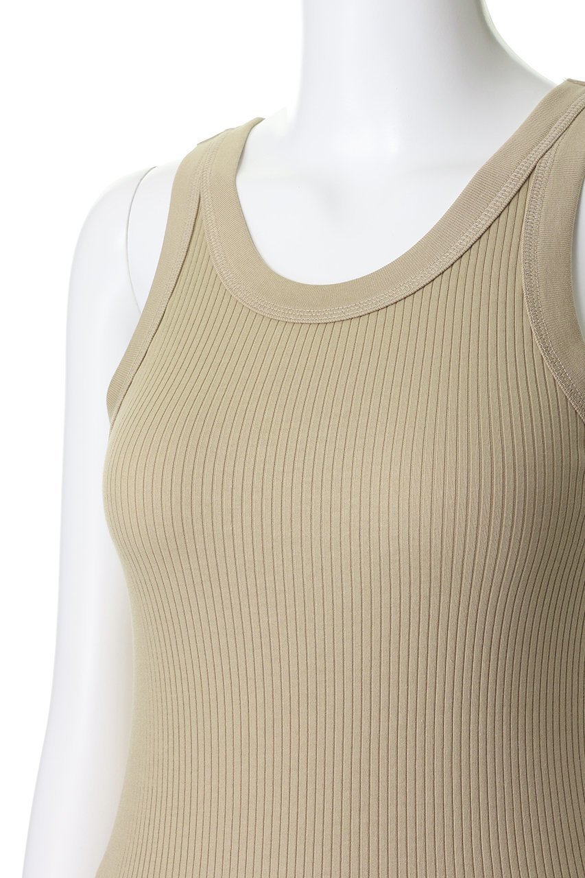 【デパリエ/DEPAREILLE】のオーガニックコットンリブタンクトップ 人気、トレンドファッション・服の通販 founy(ファニー) 　ファッション　Fashion　レディースファッション　Fashion for Women　トップス・カットソー　Cut & Sew Tops　キャミソール&ノースリーブ　Camisoles & Sleeveless Tops　シャツ・ブラウス・オフィスカジュアル　Elegant Blouses & Button-Ups　ロングTシャツ・Tシャツ　Longline T-Shirts & Tees　カットソー・ベーシックTシャツ　Cut-and-Sewn Tops / Stretch Tees & Basics　アメリカン　American Style　インナー　Innerwear　カーディガン　Cardigan, Knitwear　キャミソール　Camisole, Spaghetti Strap Top　スリーブ　Sleeve, Long Sleeve / Short Sleeve　タンク　Tank Top, Sleeveless Top　再入荷　Restock / Back in Stock　夏　Summer　春　Spring　S/S・春夏　SS, Spring/Summer, Warm Season　other-5|ID: prp329100004932891 ipo3291000000037025590