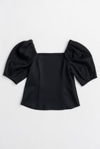 【メゾンスペシャル/MAISON SPECIAL】のMesh Bonded Sleeve Top/メッシュダンボールスリーブトップス 人気、トレンドファッション・服の通販 founy(ファニー) ファッション Fashion レディースファッション Fashion for Women トップス・カットソー Cut & Sew Tops シャツ・ブラウス・オフィスカジュアル Elegant Blouses & Button-Ups ロングTシャツ・Tシャツ Longline T-Shirts & Tees カットソー・ベーシックTシャツ Cut-and-Sewn Tops / Stretch Tees & Basics カッティング Cutting Detail ショート Short, Short Length スクエア Square, Square Shape スリーブ Sleeve, Long Sleeve / Short Sleeve デコルテ Décolleté, Neckline メッシュ Mesh, Net Fabric エレガント 上品 Elegant 新作・新入荷 New Arrivals / New In thumbnail BLK(ブラック)|ID: prp329100004932893 ipo3291000000037025602