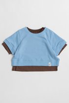 【メゾンスペシャル/MAISON SPECIAL】のFrench Terry Layered Set T-Shirt/裏毛レイヤードセットTEE 人気、トレンドファッション・服の通販 founy(ファニー) ファッション Fashion レディースファッション Fashion for Women トップス・カットソー Cut & Sew Tops シャツ・ブラウス・オフィスカジュアル Elegant Blouses & Button-Ups ロングTシャツ・Tシャツ Longline T-Shirts & Tees カットソー・ベーシックTシャツ Cut-and-Sewn Tops / Stretch Tees & Basics カットソー Cut and Sewn Top ショート Short, Short Length スリーブ Sleeve, Long Sleeve / Short Sleeve パターン Pattern, Design Print 今季 This Season, Current Season 新作・新入荷 New Arrivals / New In thumbnail BLU(ブルー)|ID: prp329100004932896 ipo3291000000037025627