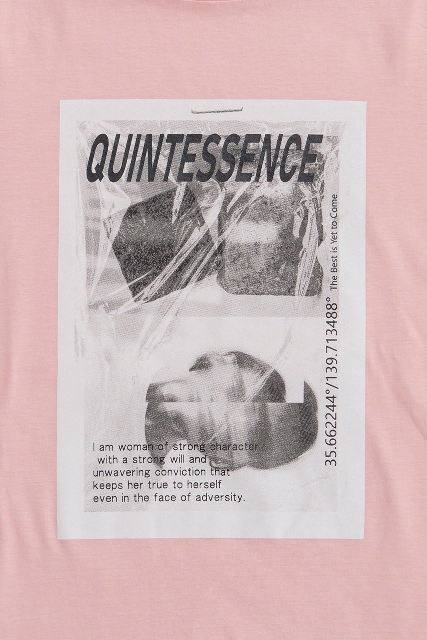 【メゾンスペシャル/MAISON SPECIAL】のQUINTESSENCE Print T-Shirt/QUINTESSENCEプリントTEE 人気、トレンドファッション・服の通販 founy(ファニー) 　ファッション　Fashion　レディースファッション　Fashion for Women　トップス・カットソー　Cut & Sew Tops　シャツ・ブラウス・オフィスカジュアル　Elegant Blouses & Button-Ups　ロングTシャツ・Tシャツ　Longline T-Shirts & Tees　カットソー・ベーシックTシャツ　Cut-and-Sewn Tops / Stretch Tees & Basics　グラフィック　Graphic, Graphic Design　ショート　Short, Short Length　スリーブ　Sleeve, Long Sleeve / Short Sleeve　デニム　Denim, Jeans Material　プリント　Print, Printed Pattern　新作・新入荷　New Arrivals / New In　other-3|ID: prp329100004932898 ipo3291000000037025644