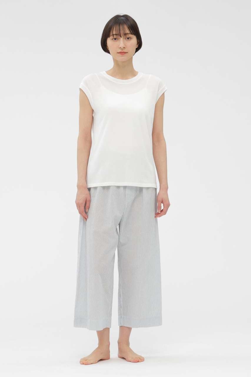 【マーガレットハウエル/MARGARET HOWELL】のSIRO SPUN COTTON JERSEY TOP 人気、トレンドファッション・服の通販 founy(ファニー) 　ファッション　Fashion　レディースファッション　Fashion for Women　トップス・カットソー　Cut & Sew Tops　シャツ・ブラウス・オフィスカジュアル　Elegant Blouses & Button-Ups　ロングTシャツ・Tシャツ　Longline T-Shirts & Tees　カットソー・ベーシックTシャツ　Cut-and-Sewn Tops / Stretch Tees & Basics　なめらか　Smooth, Silky Texture　ショート　Short, Short Length　スリーブ　Sleeve, Long Sleeve / Short Sleeve　新作・新入荷　New Arrivals / New In　other-2|ID: prp329100004932902 ipo3291000000037025679