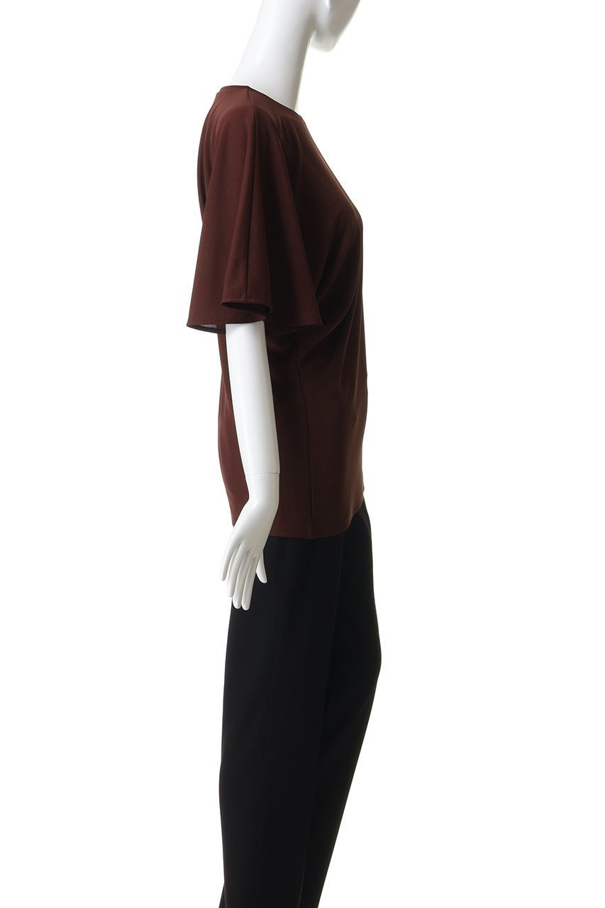 【デパリエ/DEPAREILLE】のトリアセテートジャージーアシンメトリートップス 人気、トレンドファッション・服の通販 founy(ファニー) 　ファッション　Fashion　レディースファッション　Fashion for Women　トップス・カットソー　Cut & Sew Tops　シャツ・ブラウス・オフィスカジュアル　Elegant Blouses & Button-Ups　ロングTシャツ・Tシャツ　Longline T-Shirts & Tees　カットソー・ベーシックTシャツ　Cut-and-Sewn Tops / Stretch Tees & Basics　アシンメトリー　Asymmetrical Style　ショート　Short, Short Length　スリーブ　Sleeve, Long Sleeve / Short Sleeve　夏　Summer　新作・新入荷　New Arrivals / New In　春　Spring　S/S・春夏　SS, Spring/Summer, Warm Season　other-3|ID: prp329100004932903 ipo3291000000037025691