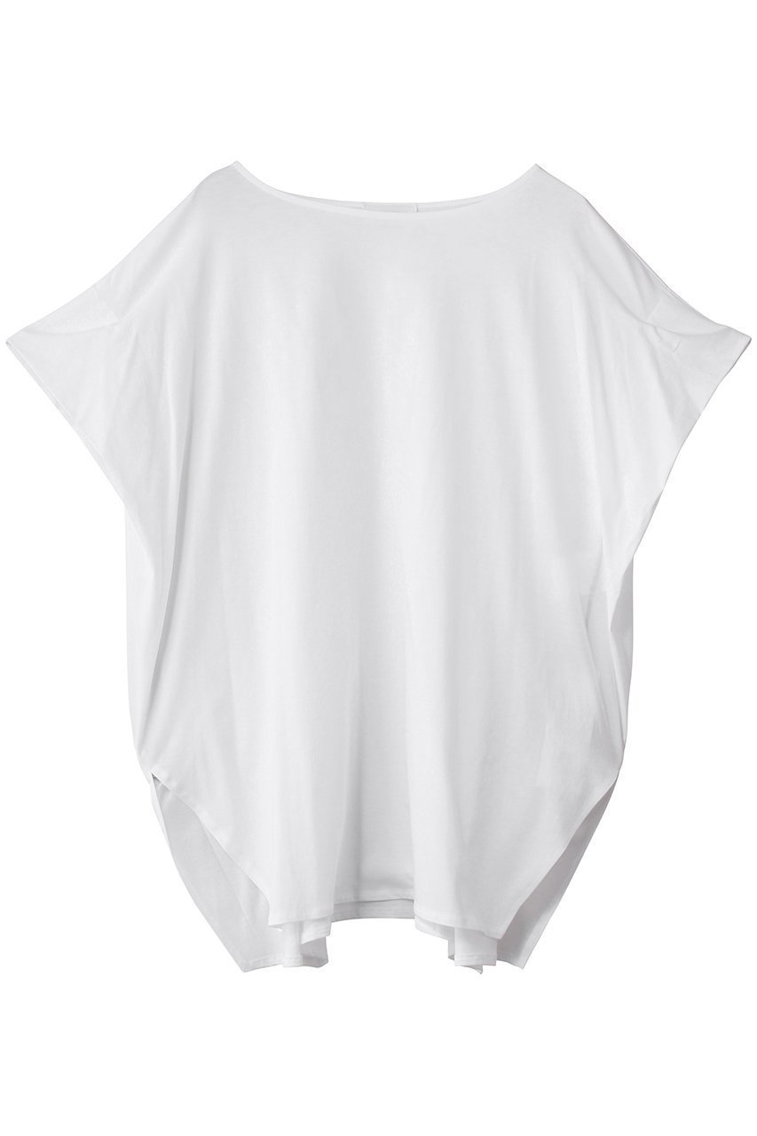 【プルミエ アロンディスモン/1er Arrondissement】のプレミアム天竺ニュアンストップス インテリア・キッズ・メンズ・レディースファッション・服の通販 founy(ファニー) 　ファッション　Fashion　レディースファッション　Fashion for Women　トップス・カットソー　Cut & Sew Tops　シャツ・ブラウス・オフィスカジュアル　Elegant Blouses & Button-Ups　ロングTシャツ・Tシャツ　Longline T-Shirts & Tees　カットソー・ベーシックTシャツ　Cut-and-Sewn Tops / Stretch Tees & Basics　カットソー　Cut and Sewn Top　スリーブ　Sleeve, Long Sleeve / Short Sleeve　バランス　Balance, Style Balance　フィット　Fit, Slim Fit　プレミアム　Premium, High-End　ボトム　Bottoms, Lower Wear　ロング　Long, Long-Length　夏　Summer　新作・新入荷　New Arrivals / New In　オフホワイト|ID: prp329100004932908 ipo3291000000037025725