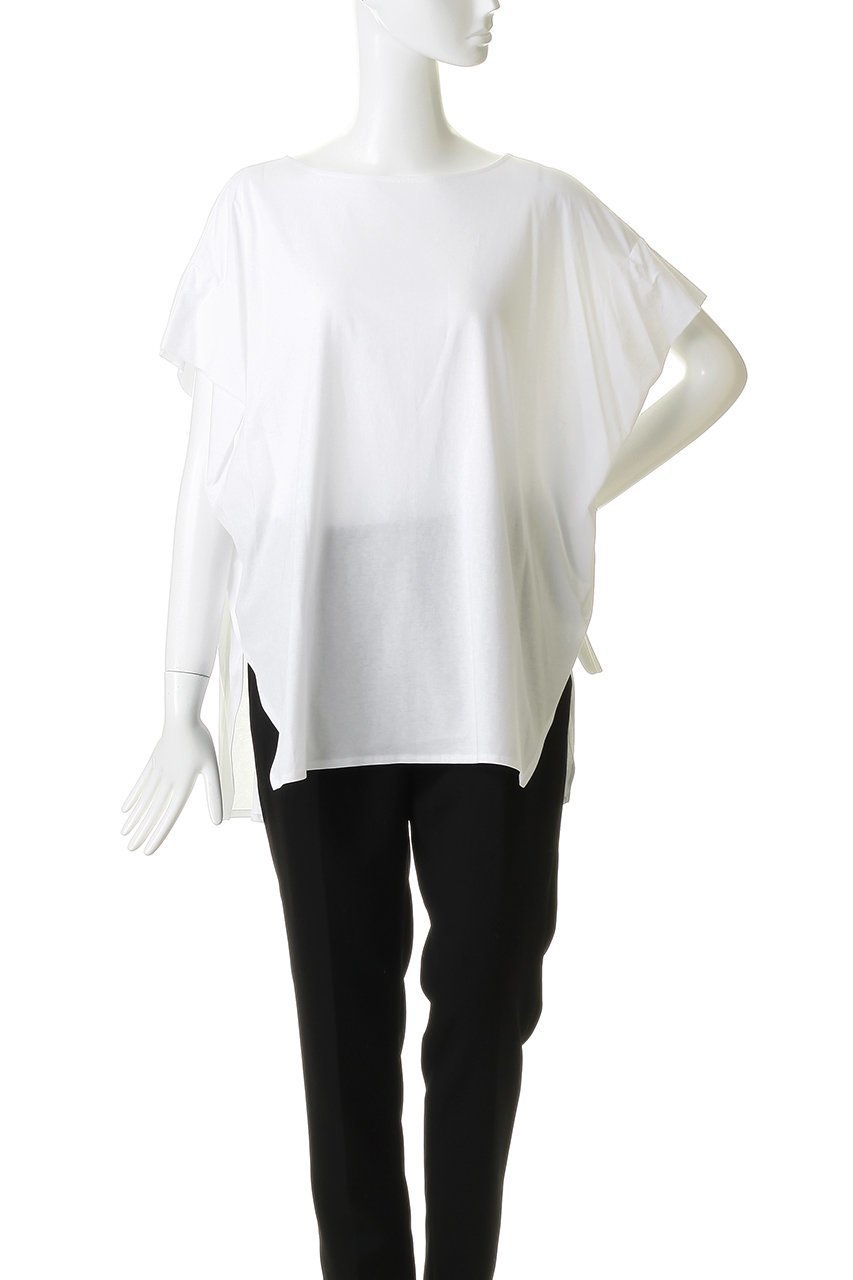 【プルミエ アロンディスモン/1er Arrondissement】のプレミアム天竺ニュアンストップス 人気、トレンドファッション・服の通販 founy(ファニー) 　ファッション　Fashion　レディースファッション　Fashion for Women　トップス・カットソー　Cut & Sew Tops　シャツ・ブラウス・オフィスカジュアル　Elegant Blouses & Button-Ups　ロングTシャツ・Tシャツ　Longline T-Shirts & Tees　カットソー・ベーシックTシャツ　Cut-and-Sewn Tops / Stretch Tees & Basics　カットソー　Cut and Sewn Top　スリーブ　Sleeve, Long Sleeve / Short Sleeve　バランス　Balance, Style Balance　フィット　Fit, Slim Fit　プレミアム　Premium, High-End　ボトム　Bottoms, Lower Wear　ロング　Long, Long-Length　夏　Summer　新作・新入荷　New Arrivals / New In　other-2|ID: prp329100004932908 ipo3291000000037025728