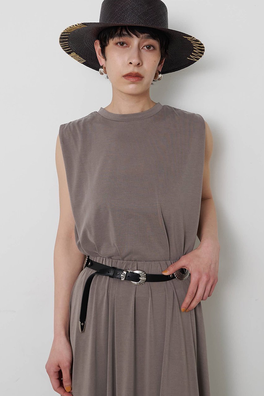 【ウィムガゼット/Whim Gazette】のフィブリルショルダータックプルオーバー インテリア・キッズ・メンズ・レディースファッション・服の通販 founy(ファニー) 　ファッション　Fashion　レディースファッション　Fashion for Women　トップス・カットソー　Cut & Sew Tops　シャツ・ブラウス・オフィスカジュアル　Elegant Blouses & Button-Ups　ロングTシャツ・Tシャツ　Longline T-Shirts & Tees　カジュアルプルオーバー・ニットトップス　Pullovers & Knit Tops / Casual Pullovers　カットソー・ベーシックTシャツ　Cut-and-Sewn Tops / Stretch Tees & Basics　おすすめ　Recommended / Our Picks　ギャザー　Gathered, Ruffled　ショート　Short, Short Length　スリーブ　Sleeve, Long Sleeve / Short Sleeve　セットアップ　Set-Up, Coordinated Outfit　ノースリーブ　Sleeveless, No-Sleeve　ボトム　Bottoms, Lower Wear　エレガント 上品　Elegant　新作・新入荷　New Arrivals / New In　グレージュ|ID: prp329100004932909 ipo3291000000037025735