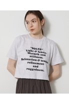 【ウィムガゼット/Whim Gazette】のレタリングTEE 人気、トレンドファッション・服の通販 founy(ファニー) ファッション Fashion レディースファッション Fashion for Women トップス・カットソー Cut & Sew Tops シャツ・ブラウス・オフィスカジュアル Elegant Blouses & Button-Ups ロングTシャツ・Tシャツ Longline T-Shirts & Tees カットソー・ベーシックTシャツ Cut-and-Sewn Tops / Stretch Tees & Basics カットソー Cut and Sewn Top ショート Short, Short Length スリーブ Sleeve, Long Sleeve / Short Sleeve バランス Balance, Style Balance フロント Front, Front Design プリント Print, Printed Pattern 半袖 Short Sleeve, Half Sleeve 定番 Standard, Basic Item 新作・新入荷 New Arrivals / New In thumbnail ライトグレー|ID: prp329100004932910 ipo3291000000037025743