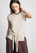 【ブリル/BRILL】のリネンノースリーブプルオーバー 人気、トレンドファッション・服の通販 founy(ファニー) ファッション Fashion レディースファッション Fashion for Women トップス・カットソー Cut & Sew Tops キャミソール&ノースリーブ Camisoles & Sleeveless Tops シャツ・ブラウス・オフィスカジュアル Elegant Blouses & Button-Ups ロングTシャツ・Tシャツ Longline T-Shirts & Tees カジュアルプルオーバー・ニットトップス Pullovers & Knit Tops / Casual Pullovers カットソー・ベーシックTシャツ Cut-and-Sewn Tops / Stretch Tees & Basics イタリア Italy キャミソール Camisole, Spaghetti Strap Top シンプル Simple, Minimal タンク Tank Top, Sleeveless Top ノースリーブ Sleeveless, No-Sleeve リネン Linen, Linen Fabric エレガント 上品 Elegant 新作・新入荷 New Arrivals / New In thumbnail ライトベージュ|ID: prp329100004932916 ipo3291000000037025787