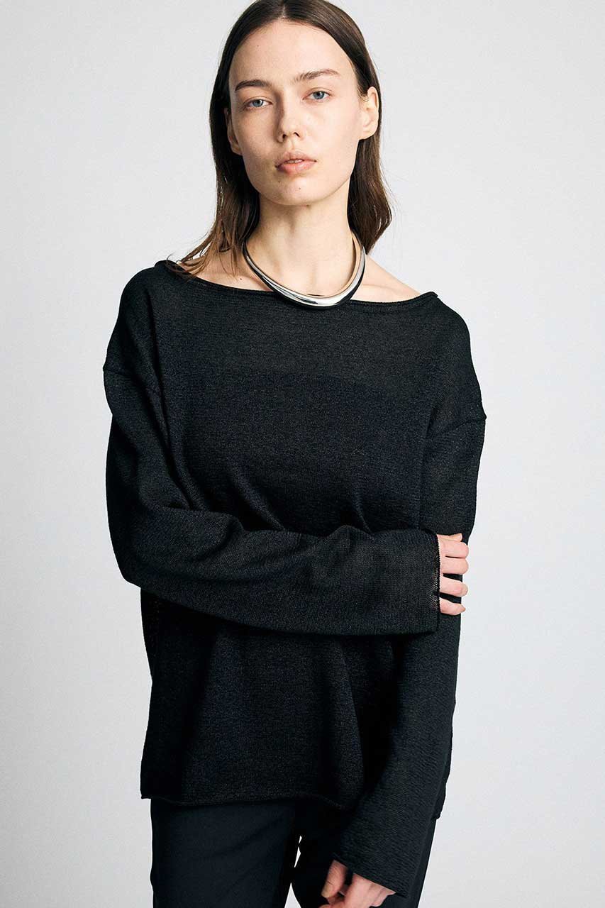 【ブリル/BRILL】のコットンシルクラグランプルオーバー インテリア・キッズ・メンズ・レディースファッション・服の通販 founy(ファニー) 　ファッション　Fashion　レディースファッション　Fashion for Women　トップス・カットソー　Cut & Sew Tops　シャツ・ブラウス・オフィスカジュアル　Elegant Blouses & Button-Ups　ロングTシャツ・Tシャツ　Longline T-Shirts & Tees　カジュアルプルオーバー・ニットトップス　Pullovers & Knit Tops / Casual Pullovers　カットソー・ベーシックTシャツ　Cut-and-Sewn Tops / Stretch Tees & Basics　シルク　Silk, 100% Silk　シンプル　Simple, Minimal　スリーブ　Sleeve, Long Sleeve / Short Sleeve　ロング　Long, Long-Length　エレガント 上品　Elegant　再入荷　Restock / Back in Stock　夏　Summer　ブラック|ID: prp329100004932919 ipo3291000000037025811