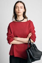 【ブリル/BRILL】のコットンシルクラグランプルオーバー 人気、トレンドファッション・服の通販 founy(ファニー) ファッション Fashion レディースファッション Fashion for Women トップス・カットソー Cut & Sew Tops シャツ・ブラウス・オフィスカジュアル Elegant Blouses & Button-Ups ロングTシャツ・Tシャツ Longline T-Shirts & Tees カジュアルプルオーバー・ニットトップス Pullovers & Knit Tops / Casual Pullovers カットソー・ベーシックTシャツ Cut-and-Sewn Tops / Stretch Tees & Basics シルク Silk, 100% Silk シンプル Simple, Minimal スリーブ Sleeve, Long Sleeve / Short Sleeve ロング Long, Long-Length エレガント 上品 Elegant 再入荷 Restock / Back in Stock 夏 Summer thumbnail レッド|ID: prp329100004932919 ipo3291000000037025813