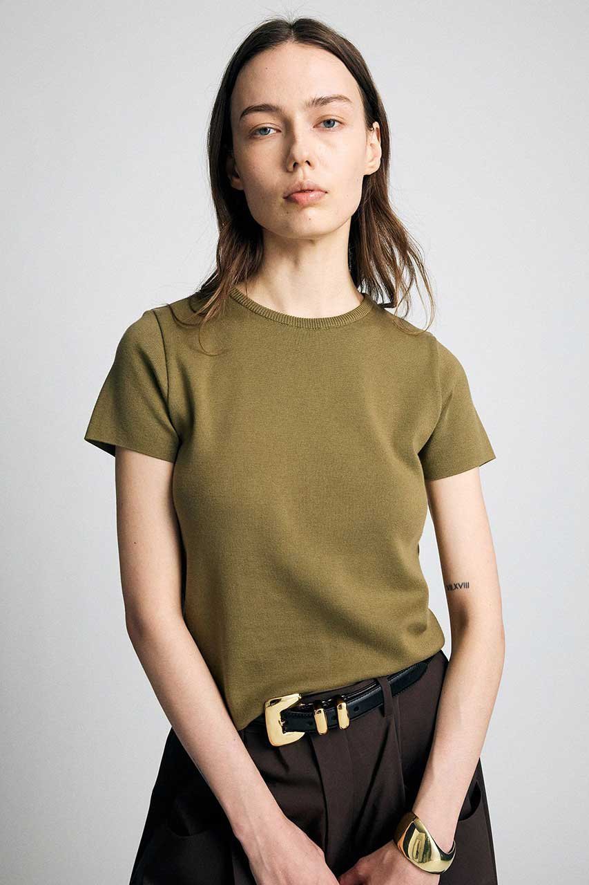 【ブリル/BRILL】のSUVINコットンプルオーバー インテリア・キッズ・メンズ・レディースファッション・服の通販 founy(ファニー) 　ファッション　Fashion　レディースファッション　Fashion for Women　トップス・カットソー　Cut & Sew Tops　シャツ・ブラウス・オフィスカジュアル　Elegant Blouses & Button-Ups　ロングTシャツ・Tシャツ　Longline T-Shirts & Tees　カジュアルプルオーバー・ニットトップス　Pullovers & Knit Tops / Casual Pullovers　カットソー・ベーシックTシャツ　Cut-and-Sewn Tops / Stretch Tees & Basics　なめらか　Smooth, Silky Texture　インド　Indian Textile　カットソー　Cut and Sewn Top　コンパクト　Compact, Small Size　ショート　Short, Short Length　シルク　Silk, 100% Silk　スリーブ　Sleeve, Long Sleeve / Short Sleeve　ベーシック　Basic, Essential　ボトム　Bottoms, Lower Wear　新作・新入荷　New Arrivals / New In　カーキ|ID: prp329100004932922 ipo3291000000037025846