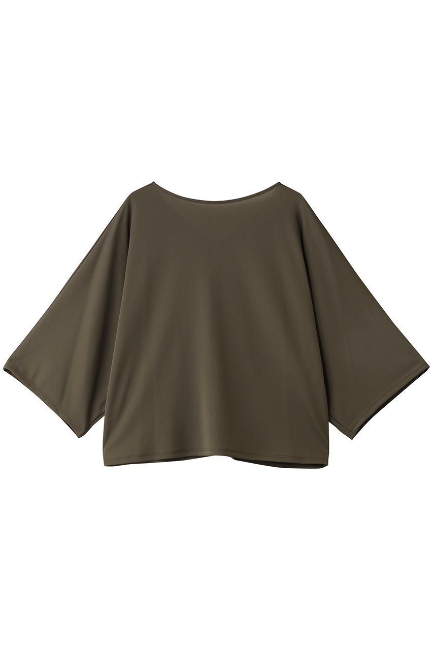 【デパリエ/DEPAREILLE】のトリアセテートジャージーBIG Tシャツ インテリア・キッズ・メンズ・レディースファッション・服の通販 founy(ファニー) 　ファッション　Fashion　レディースファッション　Fashion for Women　トップス・カットソー　Cut & Sew Tops　シャツ・ブラウス・オフィスカジュアル　Elegant Blouses & Button-Ups　ロングTシャツ・Tシャツ　Longline T-Shirts & Tees　カットソー・ベーシックTシャツ　Cut-and-Sewn Tops / Stretch Tees & Basics　ショート　Short, Short Length　シンプル　Simple, Minimal　スリーブ　Sleeve, Long Sleeve / Short Sleeve　夏　Summer　新作・新入荷　New Arrivals / New In　春　Spring　S/S・春夏　SS, Spring/Summer, Warm Season　グレージュ|ID: prp329100004932924 ipo3291000000037025868