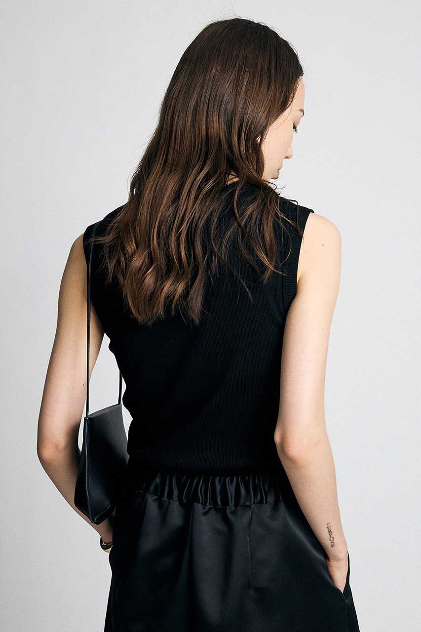 【ブリル/BRILL】の【raspail】リブノースリプルオーバー 人気、トレンドファッション・服の通販 founy(ファニー) 　ファッション　Fashion　レディースファッション　Fashion for Women　トップス・カットソー　Cut & Sew Tops　キャミソール&ノースリーブ　Camisoles & Sleeveless Tops　シャツ・ブラウス・オフィスカジュアル　Elegant Blouses & Button-Ups　ロングTシャツ・Tシャツ　Longline T-Shirts & Tees　カジュアルプルオーバー・ニットトップス　Pullovers & Knit Tops / Casual Pullovers　カットソー・ベーシックTシャツ　Cut-and-Sewn Tops / Stretch Tees & Basics　なめらか　Smooth, Silky Texture　キャミソール　Camisole, Spaghetti Strap Top　タンク　Tank Top, Sleeveless Top　テレコ　Ribbed, Rib Stitch　ノースリーブ　Sleeveless, No-Sleeve　新作・新入荷　New Arrivals / New In　other-3|ID: prp329100004932934 ipo3291000000037025949